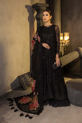 3-Pc Charizma Unstitched Premium Chiffon Collection CBK23-01